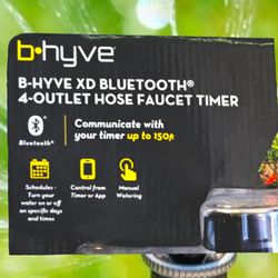 Orbit B-Hyve XD Bluetooth 4-Outlet Hose Faucet Timer (24634