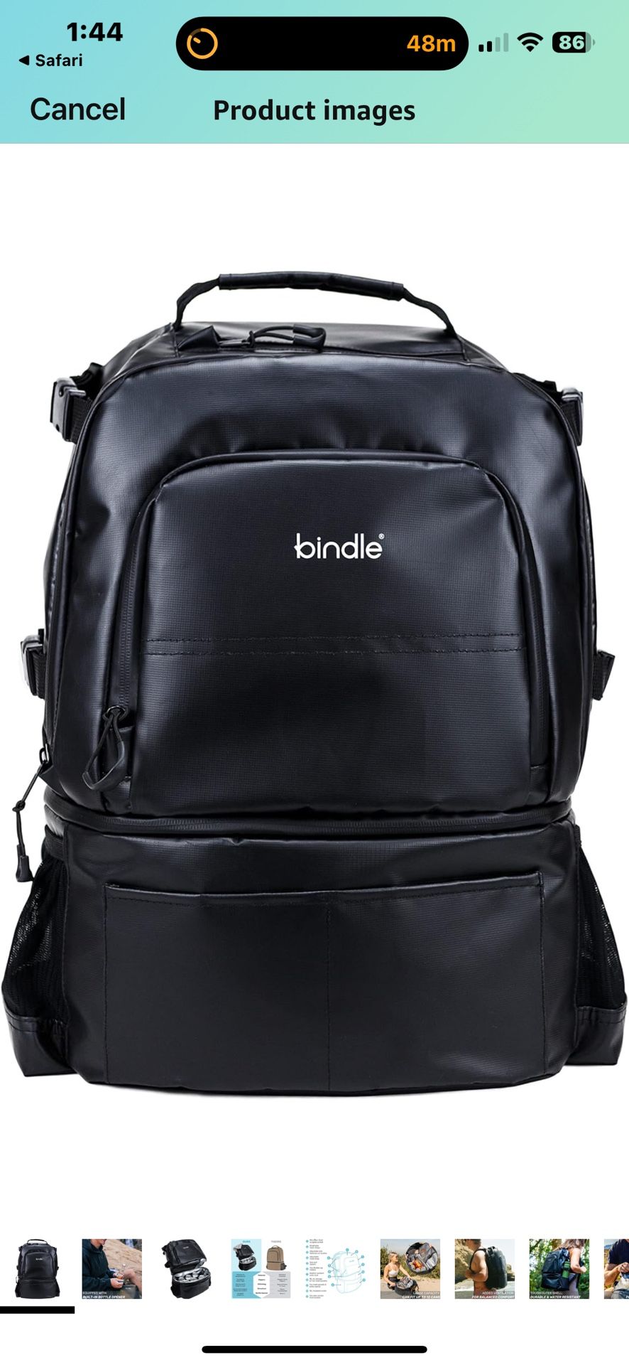Bindle Backpack Cooler