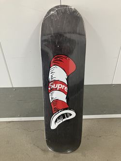 SUPREME CAT IN THE HAT SKATEBOARD 
