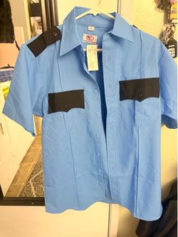 Blue/Black Security Shirt (First Class)