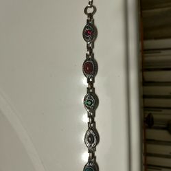Multi Colored Stone Bracelet 