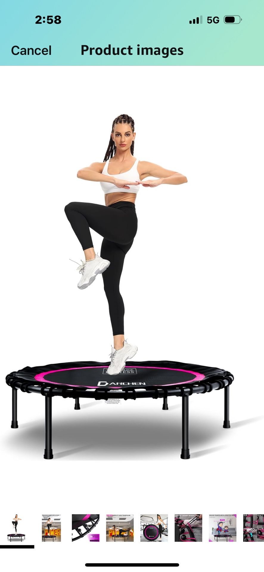 Indoor Exercise Trampoline