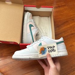 Nike Dunk Low Mineral Teal (Grade School)