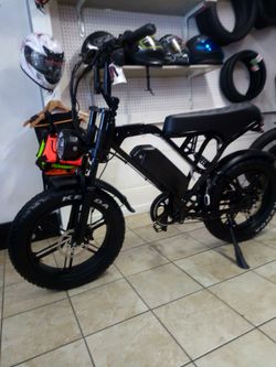 Electric bike brand new only $1399 or make $50 monthly payments last three available .