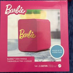 BRAND NEW Barbie Mini Fridge 