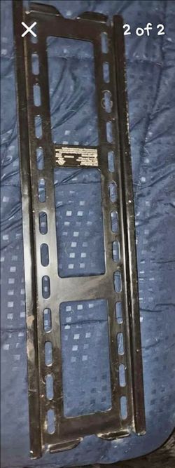 Black Metal Server Rack Rail Mount Bracket