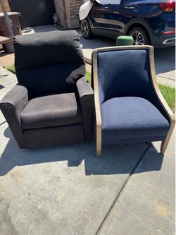 1 chair n 1 recliner