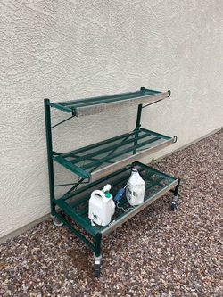 Outdoor storage cart