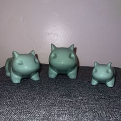 Glass Bulbasaur Pots for Succulent Plant