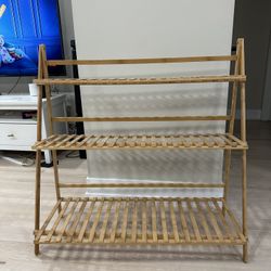 Bamboo 3 Tier Plant Stand