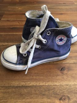 Blue converse