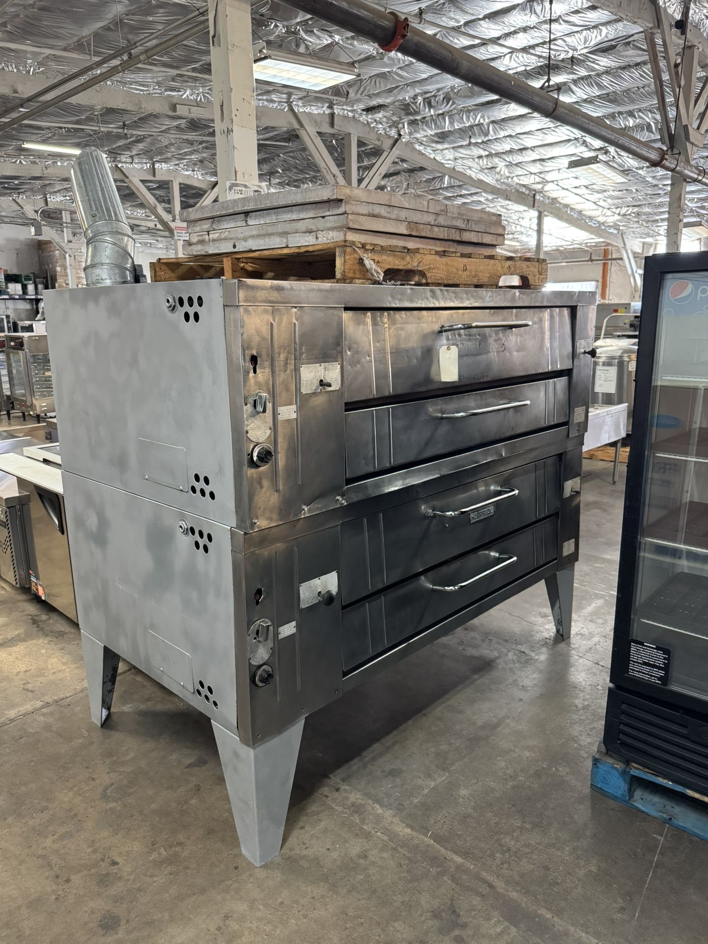 Double Deck Stone Pizza Oven BAKERS PRIDE