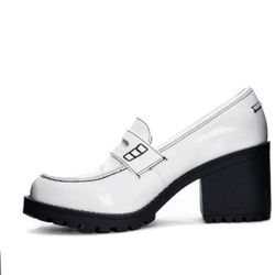 Dirty Laundry Ladies Liberty Patent Heeled Loafers 