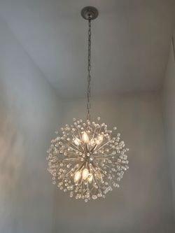 Hudson Valley Dunkirk 20" Chandelier - Polished Nockel