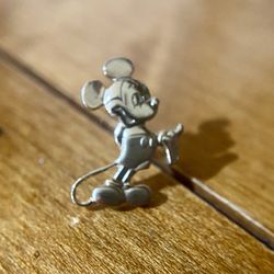 Disney Vintage Sterling Silver Mickey Mouse Pin