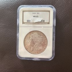 1903 Morgan Dollar NGC MS 65