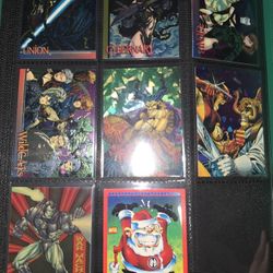 Comic Book Cards Lot