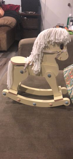 Wood horse