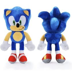 Classic Sonic Hedgehog Plush 8", Figure Stuffed Animal Plush for Boys Girls