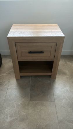 Night stand end table wood