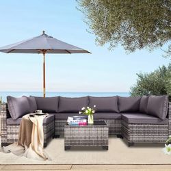 Outdoor Wicker Patio Furniture ☀️ Brand New ☀️☀️🌟 Assembly & Delivery Available 👍🚚