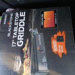 Blackstone Table Top 17 In Flat Top Griddle