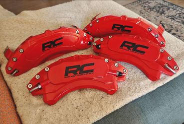 Rough country Toyota tundra red brake caliper covers set