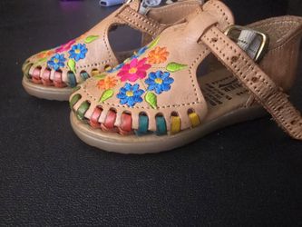 Kids Mexico Sandlas Huaraches Handmade 