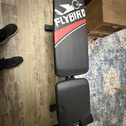 FLYBIRD Adjustable Weight Bench Fits up to 6'5'', 750LBS Capacity for Full Body Workout, 27LBS Sturdy Foldable Bench Press for Home Gym, 5X Stable Lif