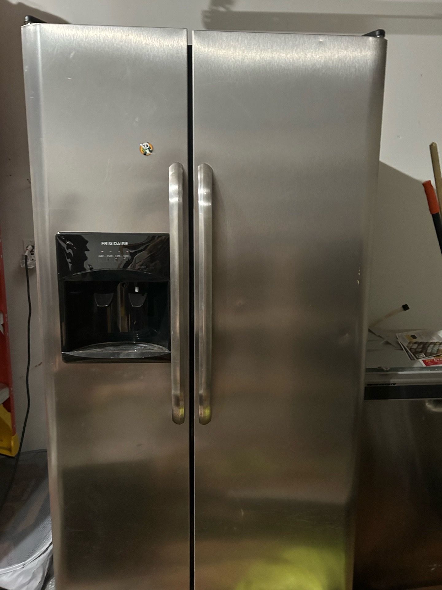 Fridge and washer