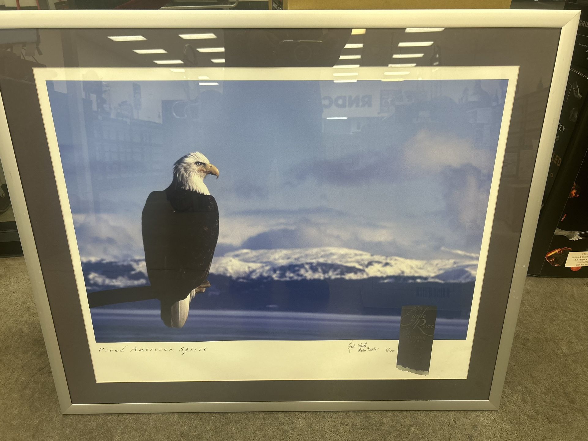 Eagle Rare Bourbon Whisky Picture Frame