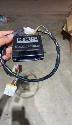 HKS turbo timer with harness.