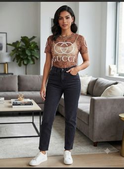 Very light weight see-through T-shirt