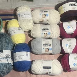 Yarn and Tool Lot Sale 
