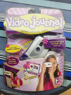 2007 Mattel Girl Tech Video Journal L7280 Digital Camera Y2K NEW SEALED