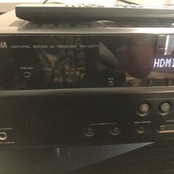  Yamaha RX-V377 5.1 Channel Natural Sound AV HDMI Stereo Receiver 