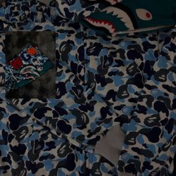 Double Hoodie “ABC 🦈” Bape Hoodie