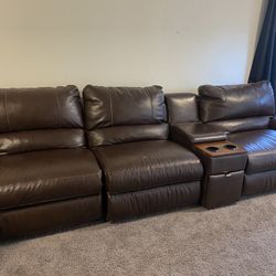 Lazy Boy Coach With Recliners 