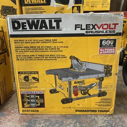 DEWALT FLEXVOLT 60-Volt MAX Cordless Brushless 8-1/4 in. Table Saw  (Tool-Only)