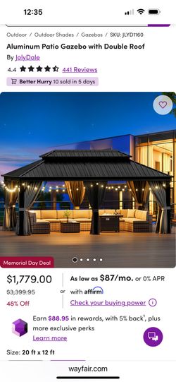 Pergola Patio Gazebo