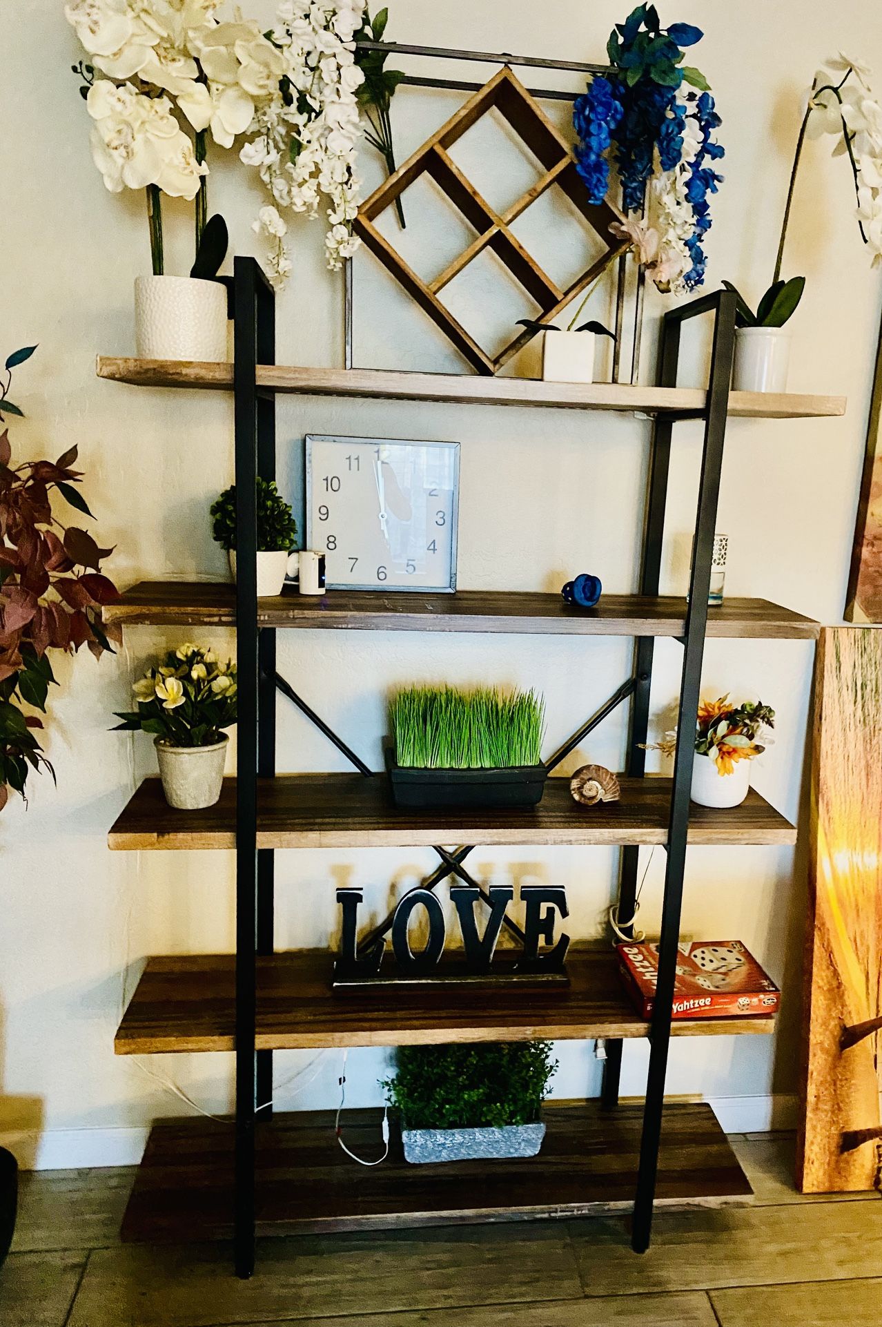 Wall Shelf Stand, 5-Tier display Shelves