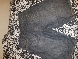 Kani gold jean shorts