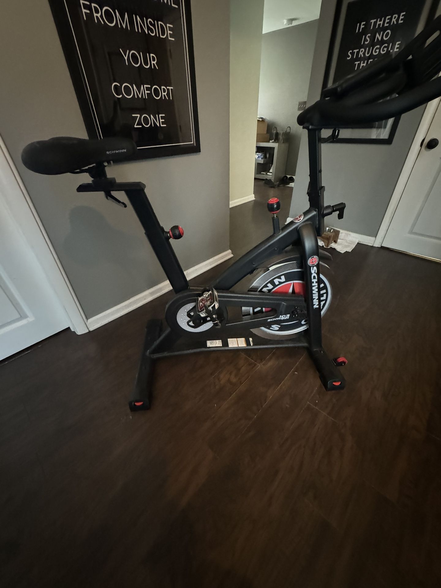 Indoor exercise bike