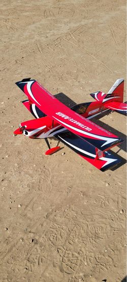RC PLANE PRECISION AEROBATIC AMR60 bi plane bong