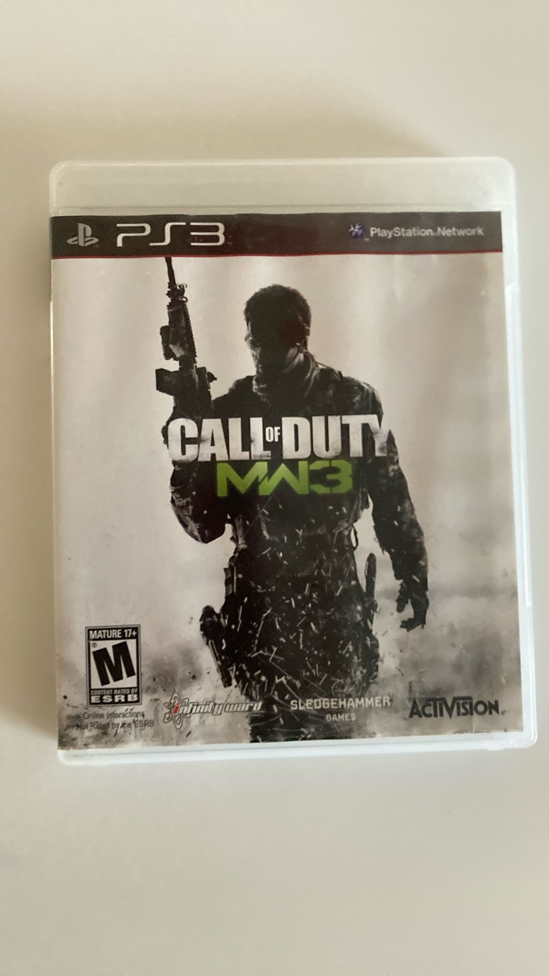 Call Of Duty Modern Wafare 3 For The PS3 
