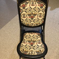 Antique Folding Rocking Chair “sewing Chair” 