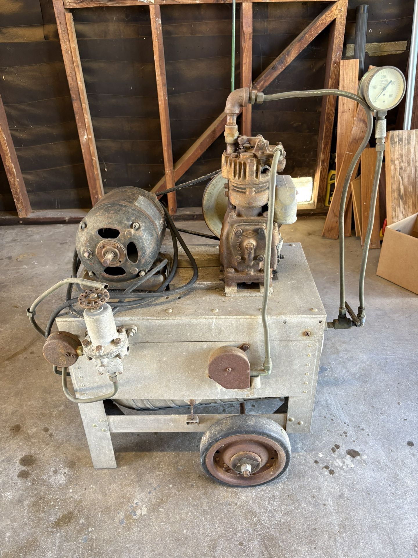 Vintage Craftsman Air Compressor 
