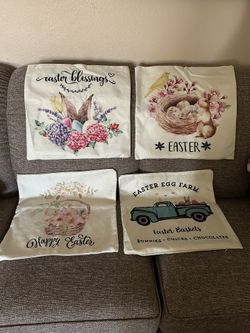 Easter Pillow Cases $5 Each