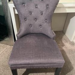 Gray Accent Chair