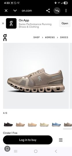 Cloud six women's shoes size 8.5